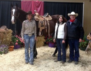 2013 Canadian Barrel Horse Derby Champions Lynette Brodoway and SR Root Sixty Six